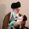 جای خوش هانیه در آغوش پدربزرگ /غم رهبری بعد از قطعنامه
